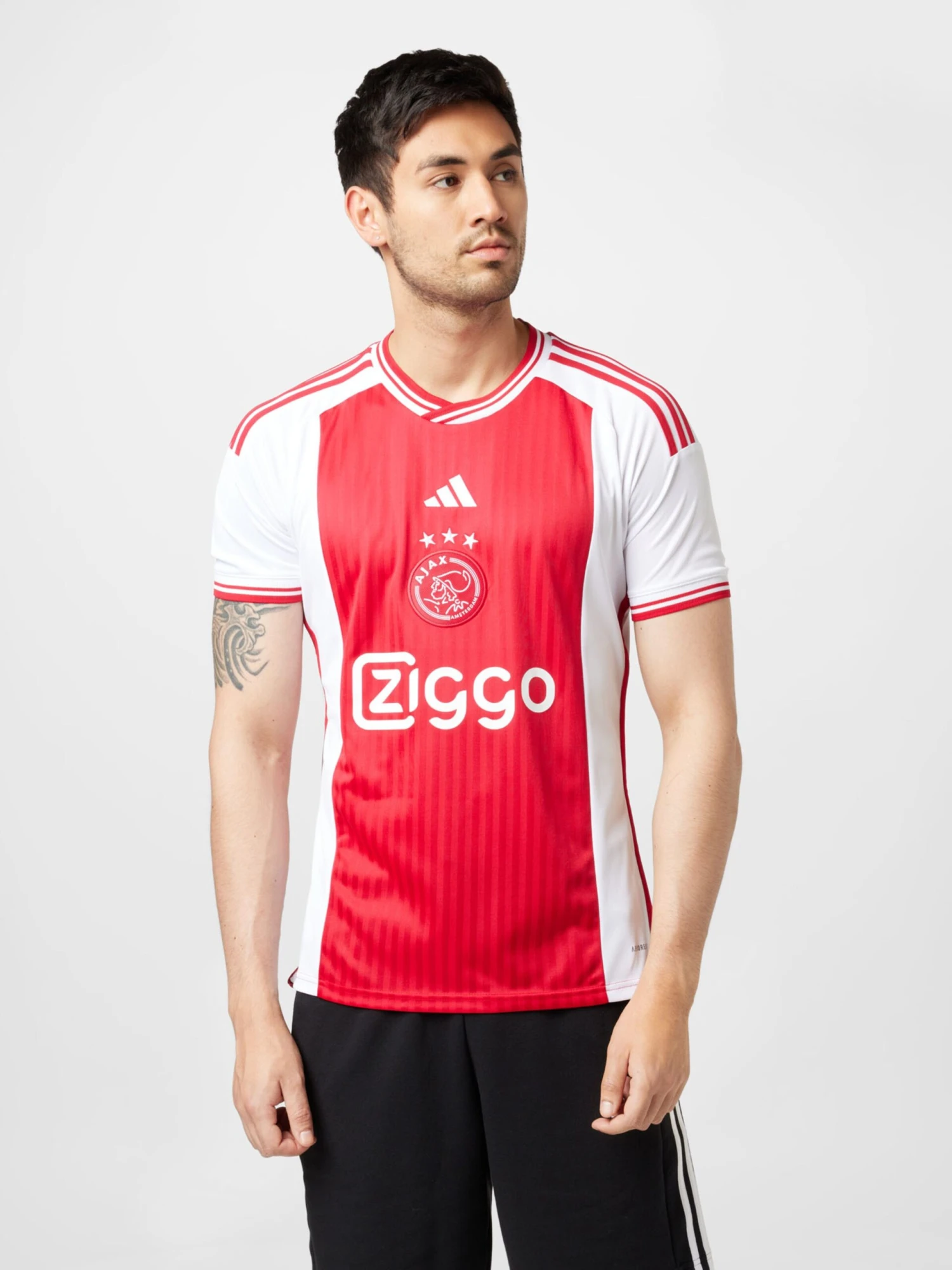 ADIDAS PERFORMANCE Tricots Tricot Ajax Amsterdam 2023/2024 Heren Rood / Wit 3 ADIDAS PERFORMANCE Tricots Tricot Ajax Amsterdam 2023/2024 Heren Rood / Wit - Afbeelding 3