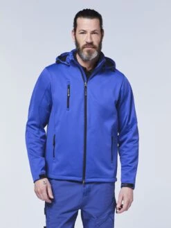 Softshell Jassen Outdoorjas Heren Blauw 9 Softshell Jassen Outdoorjas Heren Blauw -Sportieve Kleding 8ef1f00311be34b4254288ec98b90589