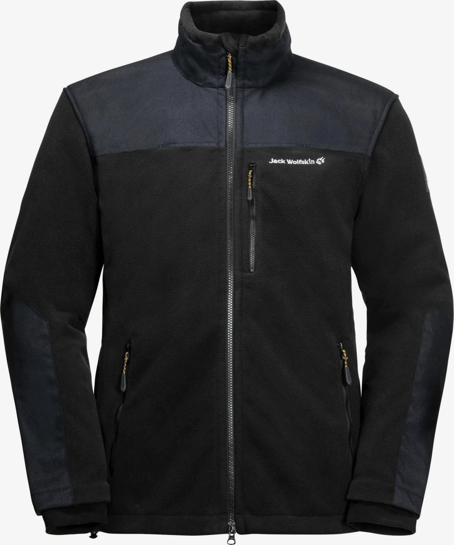 Jack Wolfskin Fleece Jassen Funktionele Fleece-jas Blizzard Heren Zwart 1 Jack Wolfskin Fleece Jassen Funktionele Fleece-jas Blizzard Heren Zwart