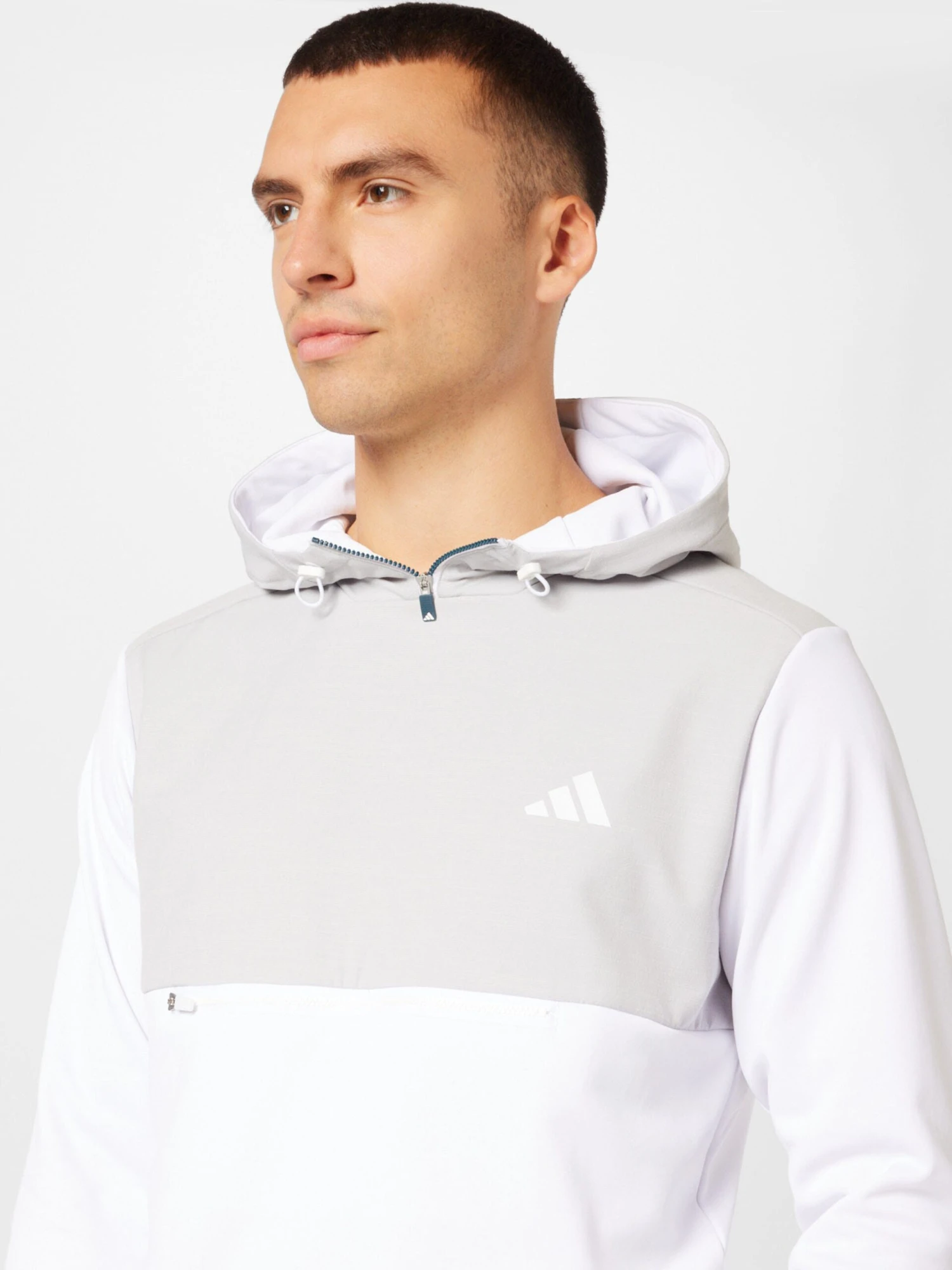 Adidas Golf Trainingsjacks Sportjas Heren Wit 2 Adidas Golf Trainingsjacks Sportjas Heren Wit - Afbeelding 2