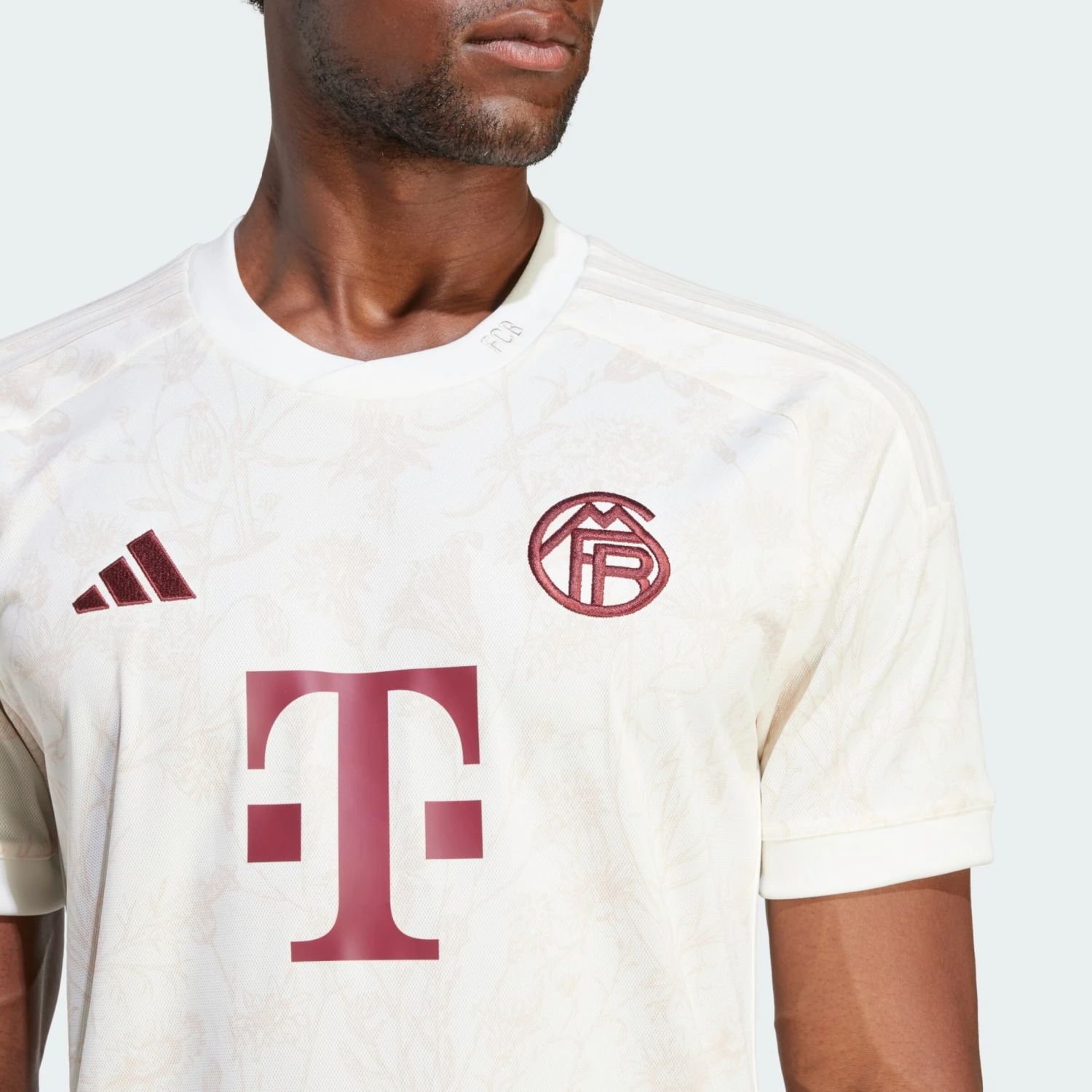 ADIDAS PERFORMANCE Tricots Tricot FC Bayern München Heren Offwhite 5 ADIDAS PERFORMANCE Tricots Tricot FC Bayern München Heren Offwhite - Afbeelding 5