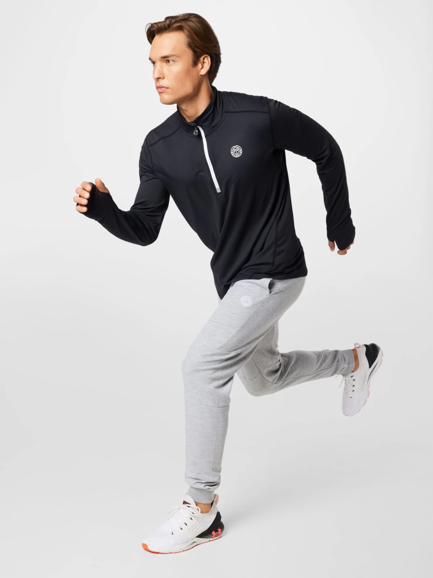 BIDI BADU Functionele Shirts Functioneel Shirt Zac Heren Zwart 6 BIDI BADU Functionele Shirts Functioneel Shirt Zac Heren Zwart - Afbeelding 6