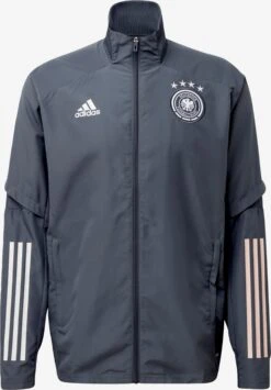 Adidas Sportswear Softshell Jassen Sportjas Heren Basaltgrijs