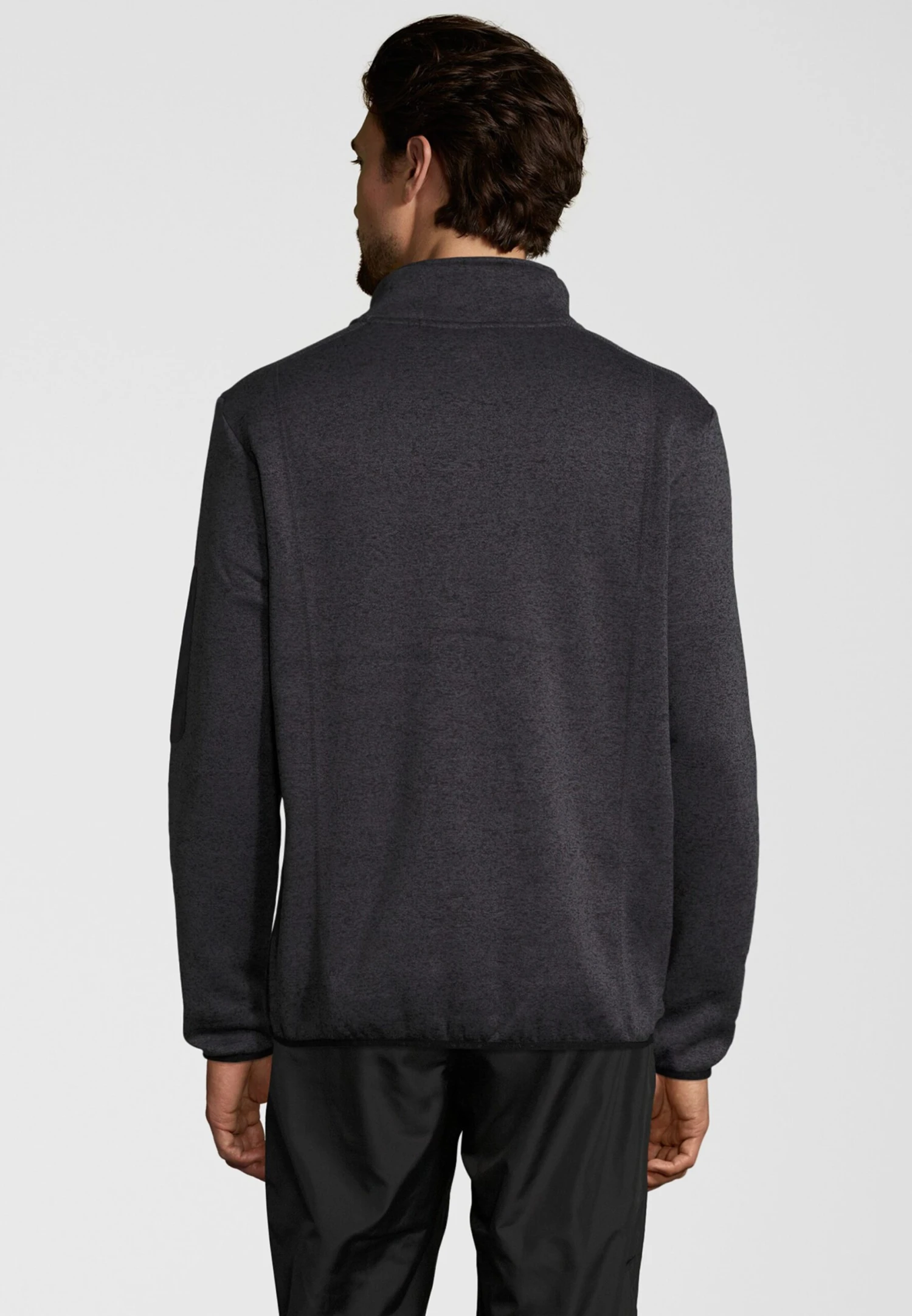 Whistler Fleece Jassen Funktionele Fleece-jas Abel Heren Donkergrijs 4 Whistler Fleece Jassen Funktionele Fleece-jas Abel Heren Donkergrijs - Afbeelding 4