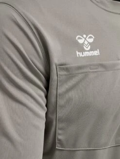 Hummel Functionele Shirts Functioneel Shirt Heren Stone Grey -Sportieve Kleding afe93c2590862b4a817364c5acbaaf42