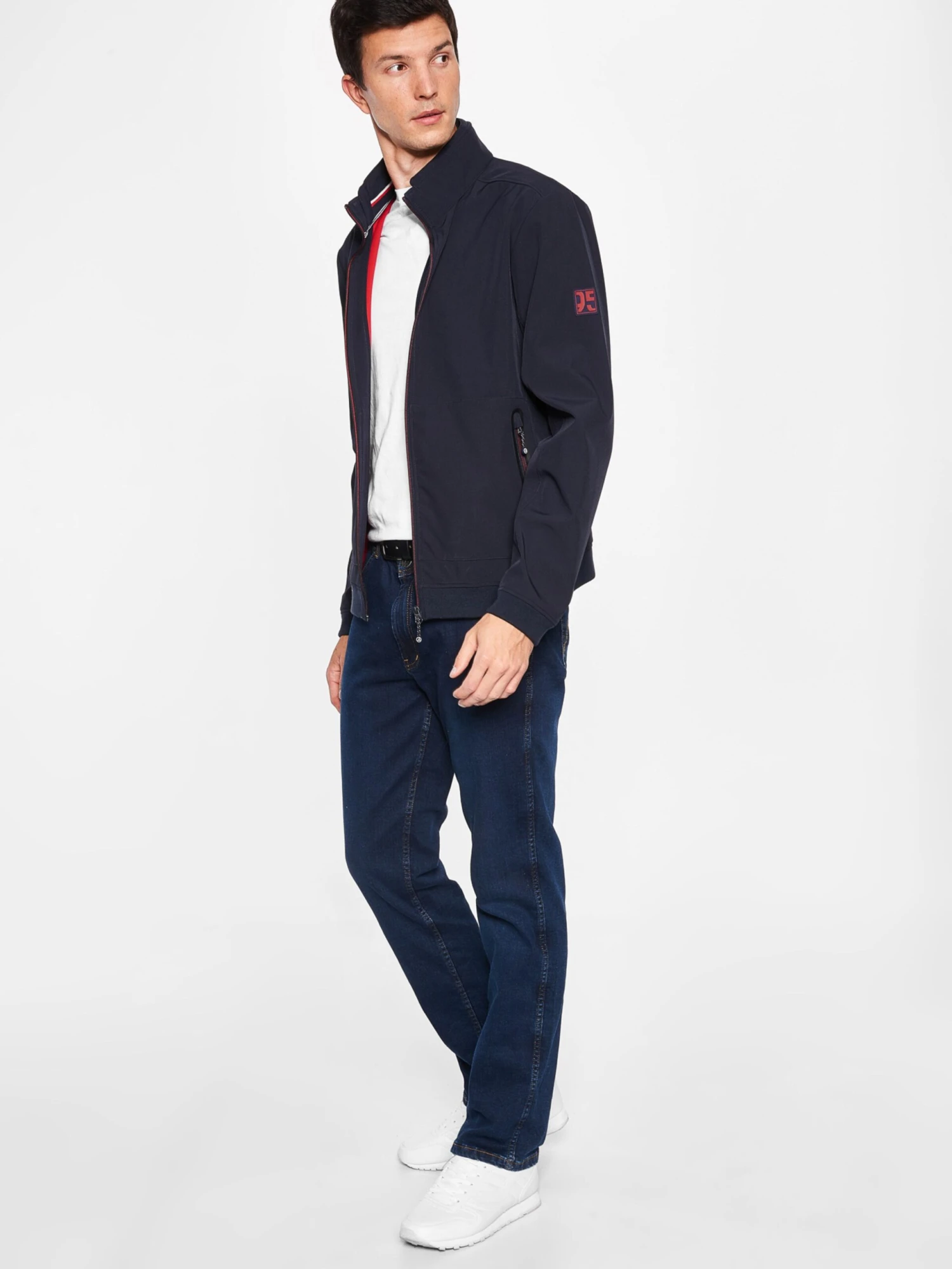 Softshell Jassen Functionele Jas Hans Heren Marine 3 Softshell Jassen Functionele Jas Hans Heren Marine - Afbeelding 3