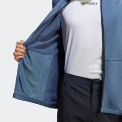 Adidas TERREX Fleece Jassen Funktionele Fleece-jas Heren Royal Blue/koningsblauw -Sportieve Kleding b28131e8972b265d28e643173bd088ca