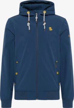 Schmuddelwedda Softshell Jassen Functionele Jas Heren Donkerblauw