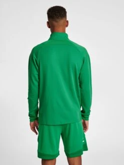 Hummel Trainingsjacks Sportsweatvest Lead Heren Groen -Sportieve Kleding bd1587439abb055be6fa8c51ad284e63