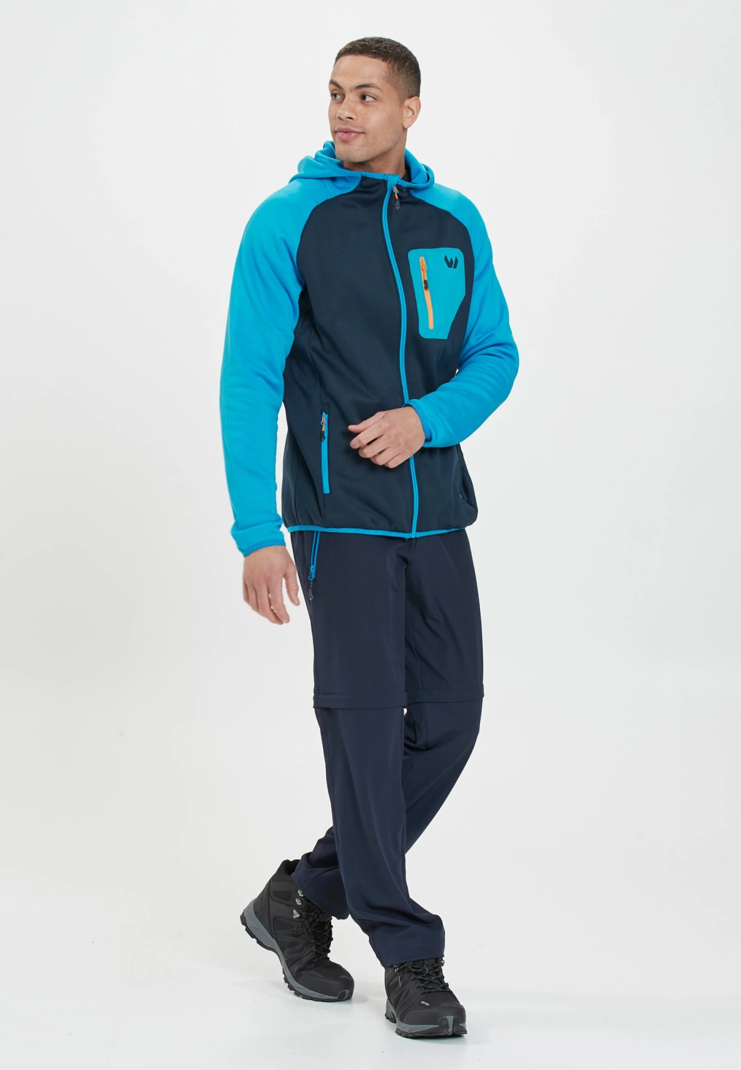 Whistler Fleece Jassen Funktionele Fleece-jas SALEN M Heren Blauw 4 Whistler Fleece Jassen Funktionele Fleece-jas SALEN M Heren Blauw - Afbeelding 4