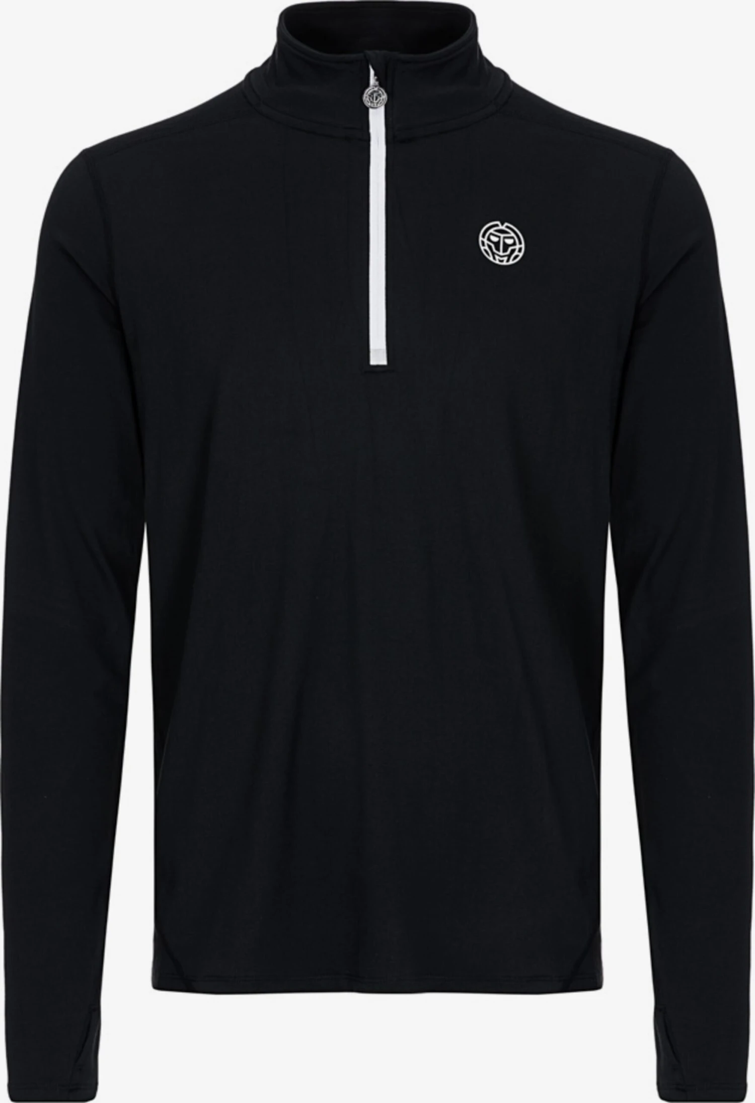 BIDI BADU Functionele Shirts Functioneel Shirt Zac Heren Zwart 2 BIDI BADU Functionele Shirts Functioneel Shirt Zac Heren Zwart - Afbeelding 2