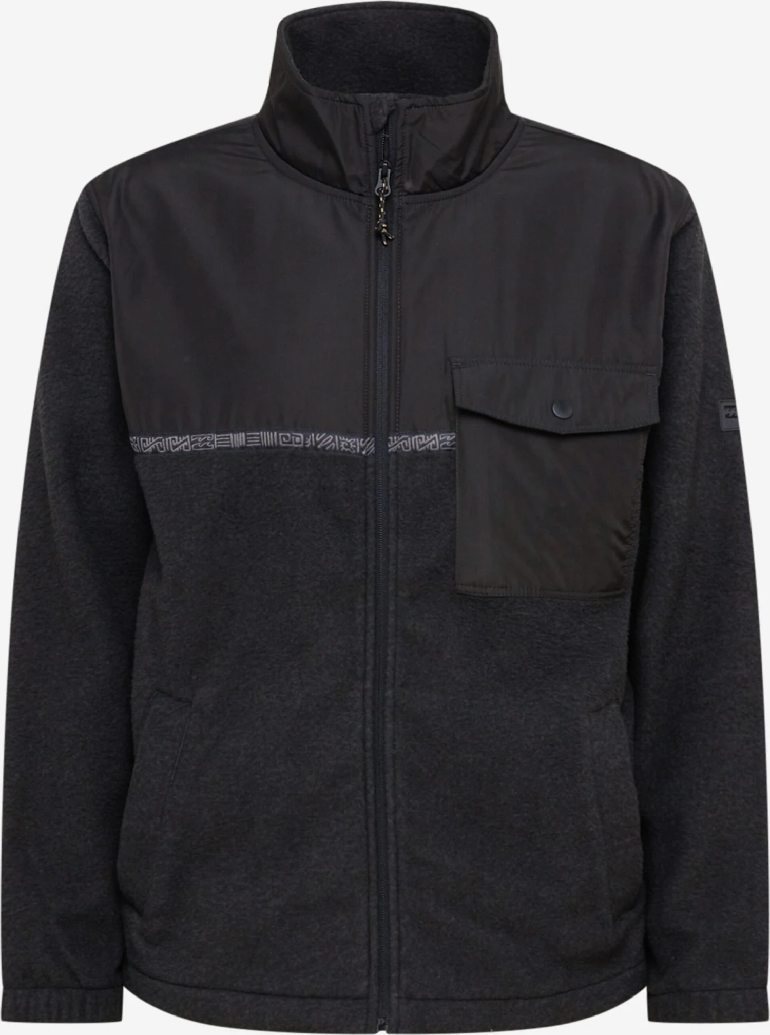 Billabong Fleece Jassen Funktionele Fleece-jas Boundary Trail Heren Zwart 1 Billabong Fleece Jassen Funktionele Fleece-jas Boundary Trail Heren Zwart