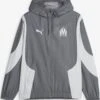 Puma Trainingsjacks Sportjas Olympique De Marseille Heren Grijs