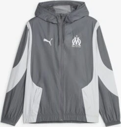 Puma Trainingsjacks Sportjas Olympique De Marseille Heren Grijs