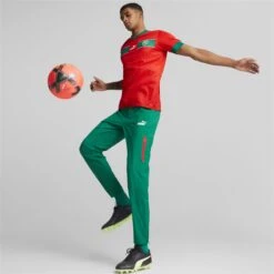 Puma Tricots Tricot Marokko Heren Rood -Sportieve Kleding cc708012f98cdf5988da4973452afb3f