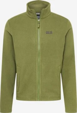 Jack Wolfskin Fleece Jassen Funktionele Fleece-jas Moonrise Heren Olijfgroen