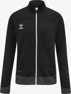 Hummel Trainingsjacks Sportsweatvest Lead Heren Zwart