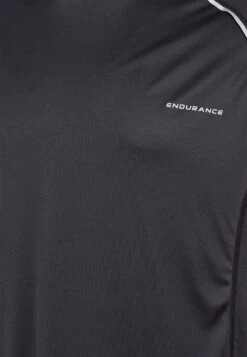 Endurance Functionele Shirts Functioneel Shirt Lasse Heren Zwart -Sportieve Kleding d92ec93e1a25a21bdbb1036cfd483126