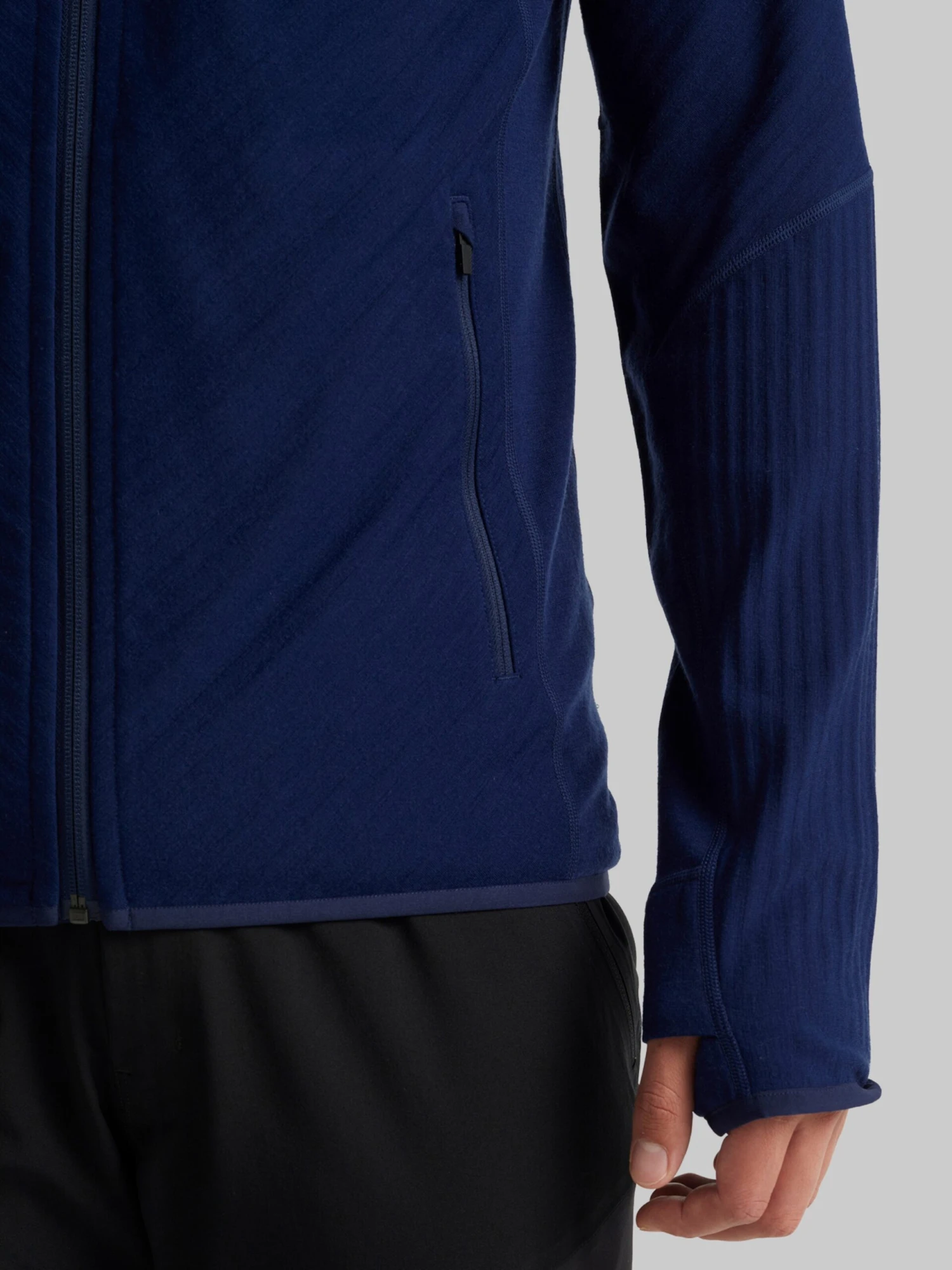Icebreaker Fleece Jassen Funktionele Fleece-jas Heren Navy 6 Icebreaker Fleece Jassen Funktionele Fleece-jas Heren Navy - Afbeelding 6