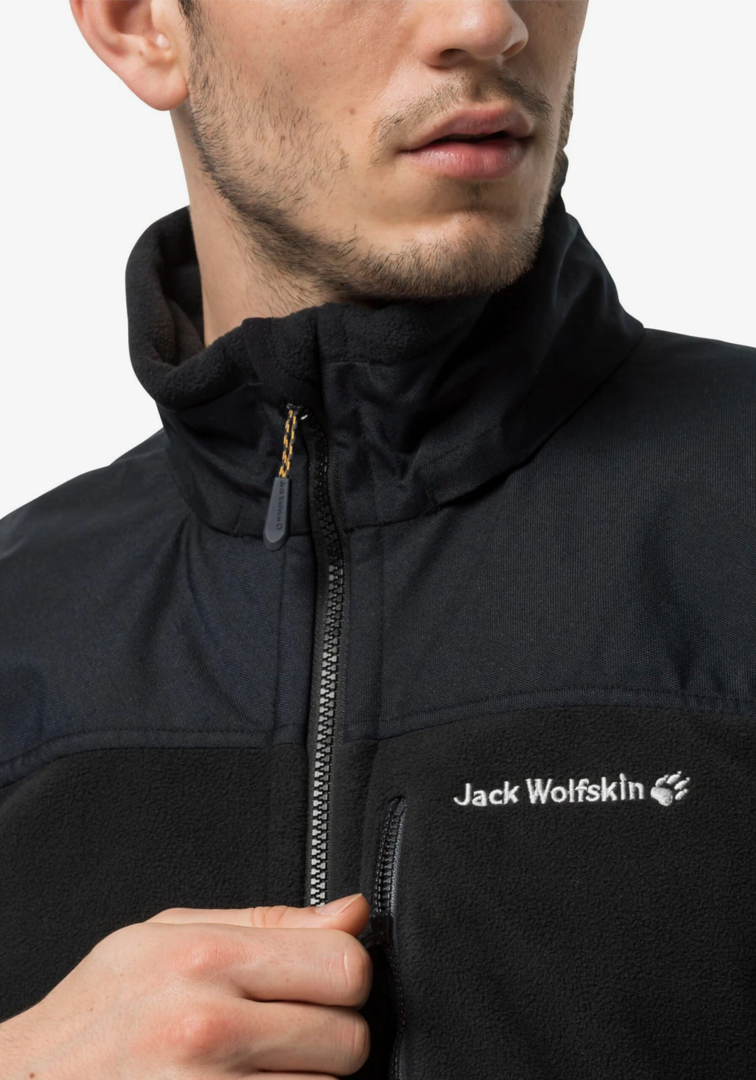 Jack Wolfskin Fleece Jassen Funktionele Fleece-jas Blizzard Heren Zwart 5 Jack Wolfskin Fleece Jassen Funktionele Fleece-jas Blizzard Heren Zwart - Afbeelding 5