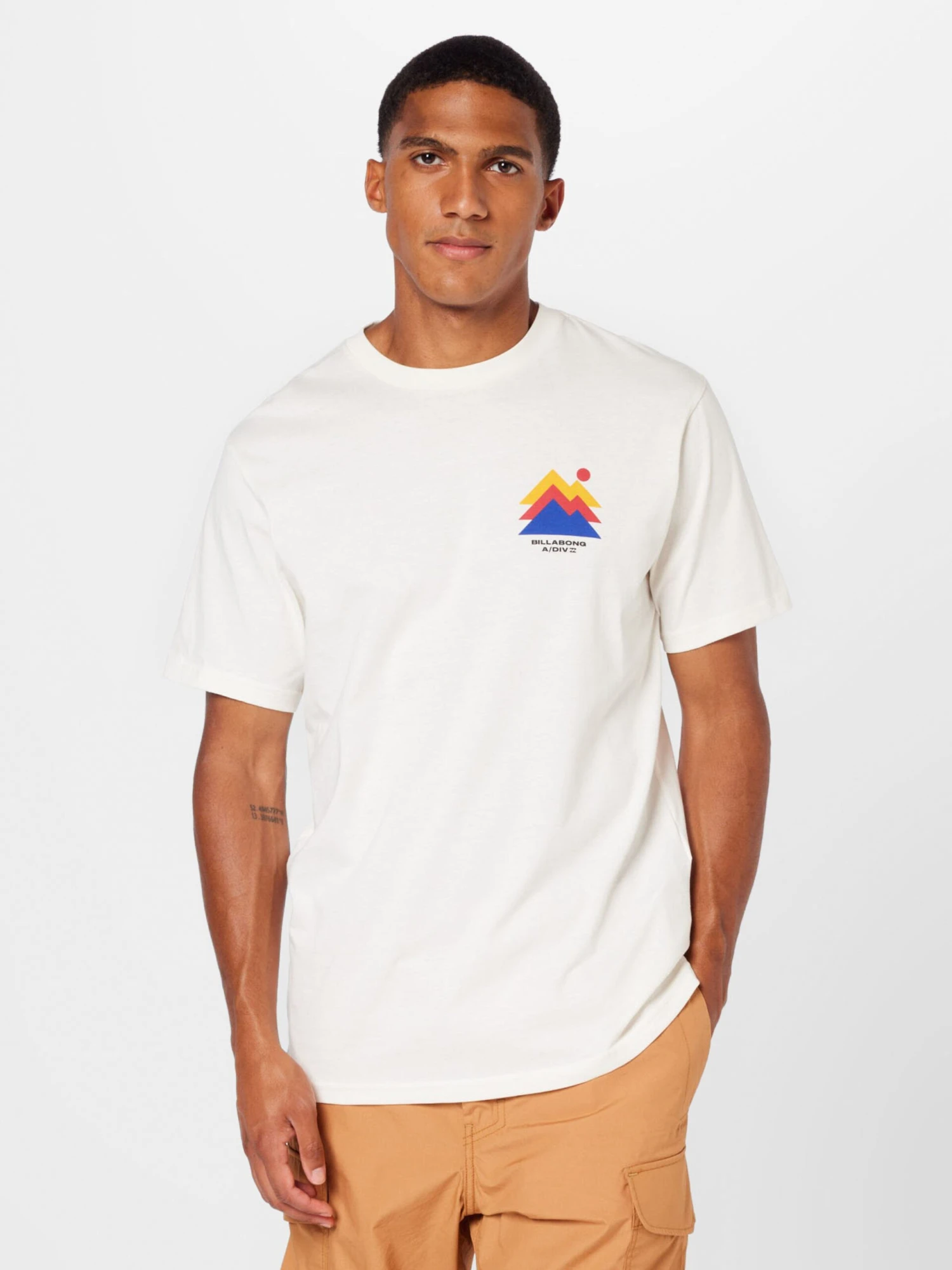 Billabong Functionele Shirts Functioneel Shirt STEPPED SS Heren Wit 3 Billabong Functionele Shirts Functioneel Shirt STEPPED SS Heren Wit - Afbeelding 3