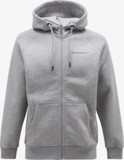 Peak Performance Trainingsjacks Sportsweatvest Heren Grijs