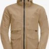 Jack Wolfskin Softshell Jassen Functionele Jas Heren Beige
