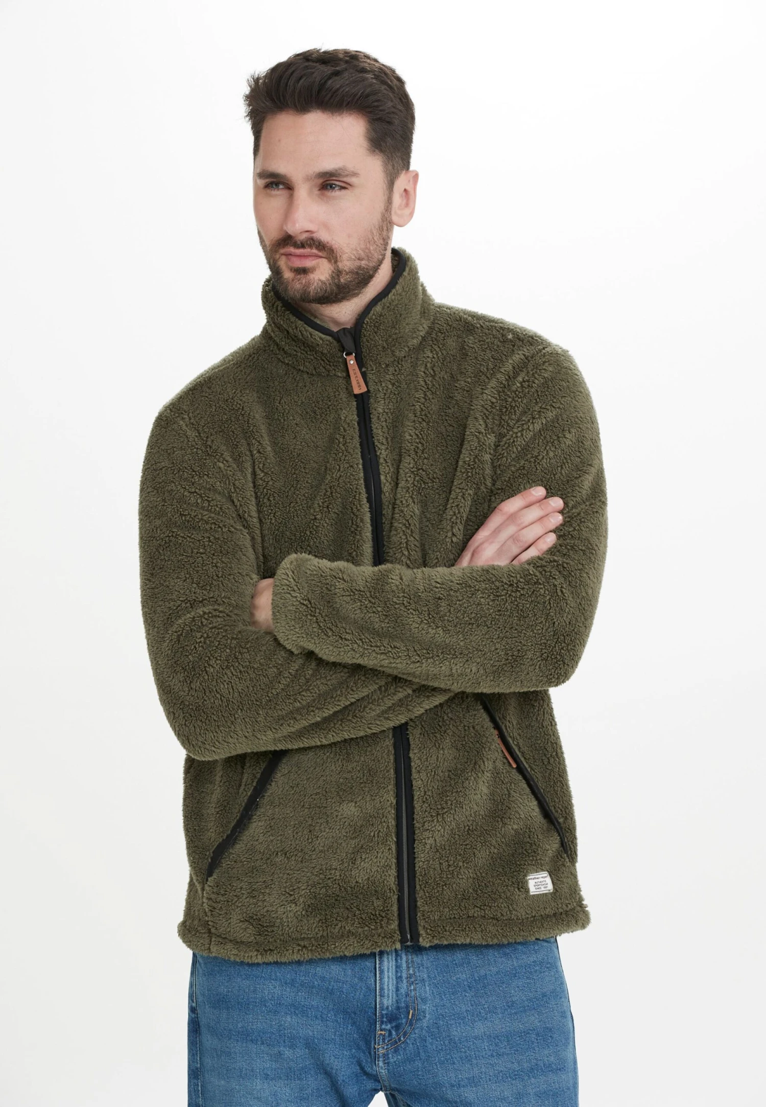 Weather Report Fleece Jassen Funktionele Fleece-jas Legend Heren Olijfgroen 3 Weather Report Fleece Jassen Funktionele Fleece-jas Legend Heren Olijfgroen - Afbeelding 3