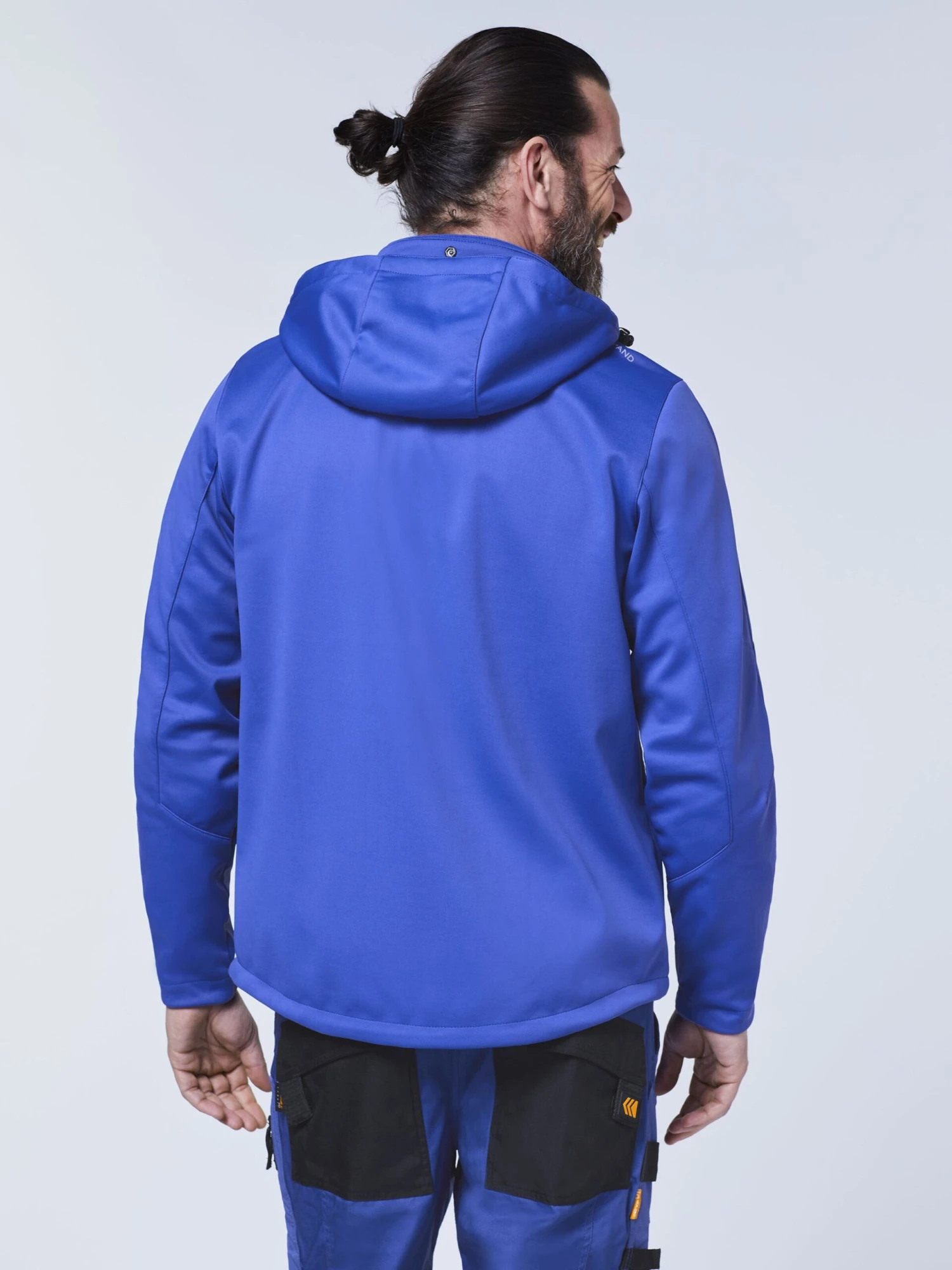Softshell Jassen Outdoorjas Heren Blauw 4 Softshell Jassen Outdoorjas Heren Blauw - Afbeelding 4