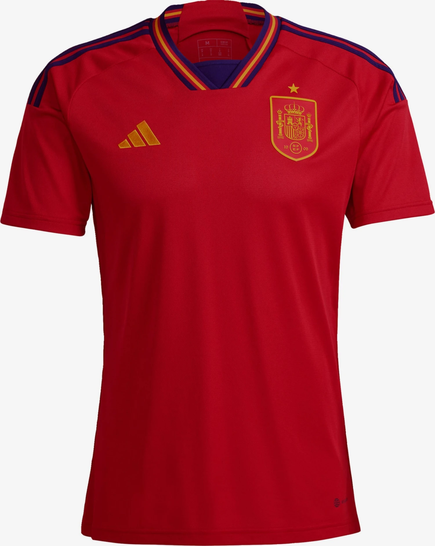 ADIDAS PERFORMANCE Tricots Tricot Spanien 22 Heren Rood 1 ADIDAS PERFORMANCE Tricots Tricot Spanien 22 Heren Rood