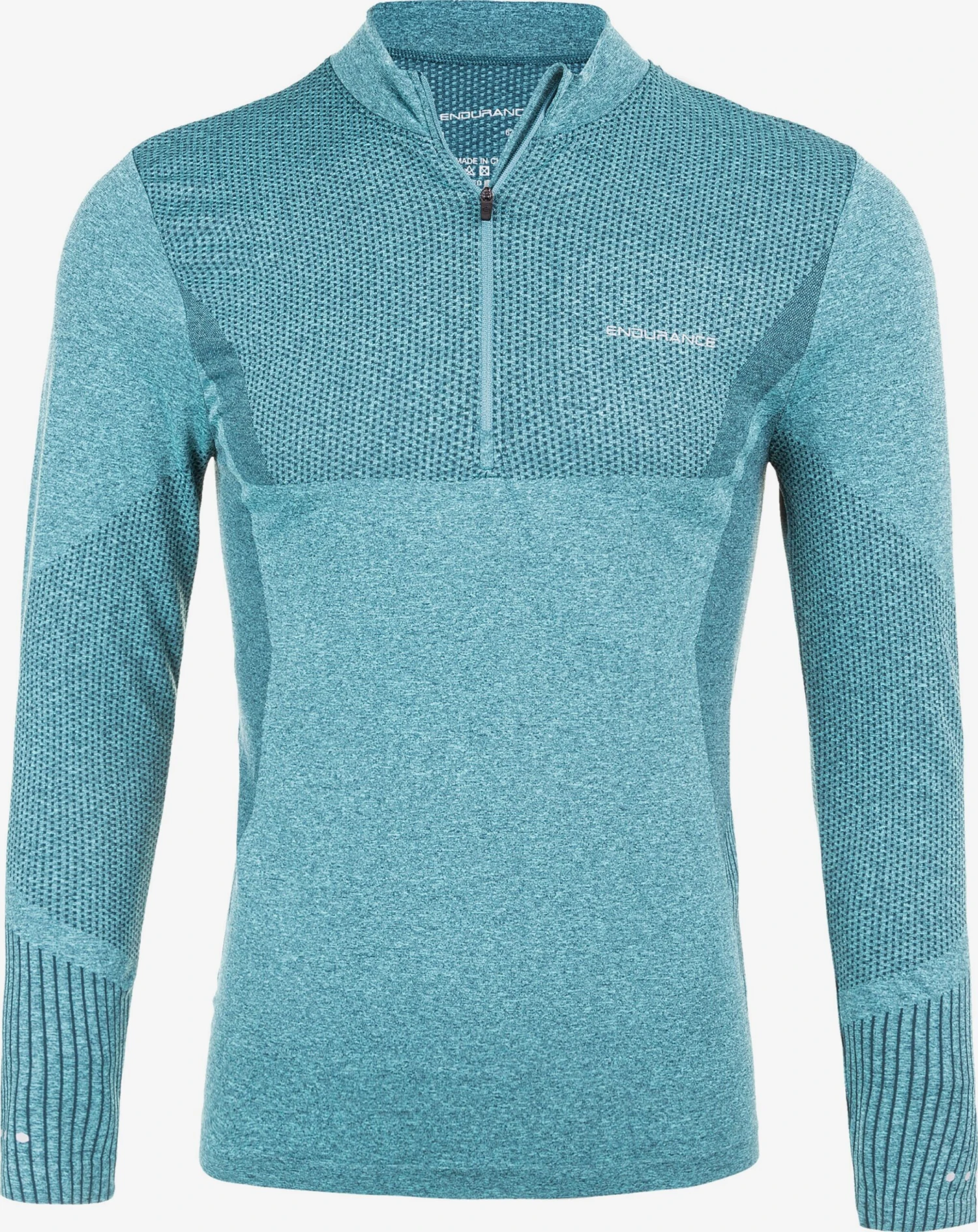 Endurance Functionele Shirts Functioneel Shirt Jaro Heren Blauw / Groen 1 Endurance Functionele Shirts Functioneel Shirt Jaro Heren Blauw / Groen