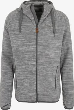Bergans Fleece Jassen Funktionele Fleece-jas Hareid Heren Grijs GemĂȘleerd