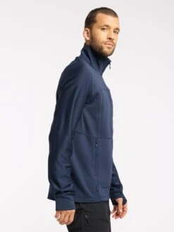 Haglöfs Fleece Jassen Funktionele Fleece-jas Betula Heren Donkerblauw -Sportieve Kleding f89ccc9e3dfa9d597259430cd22eebed