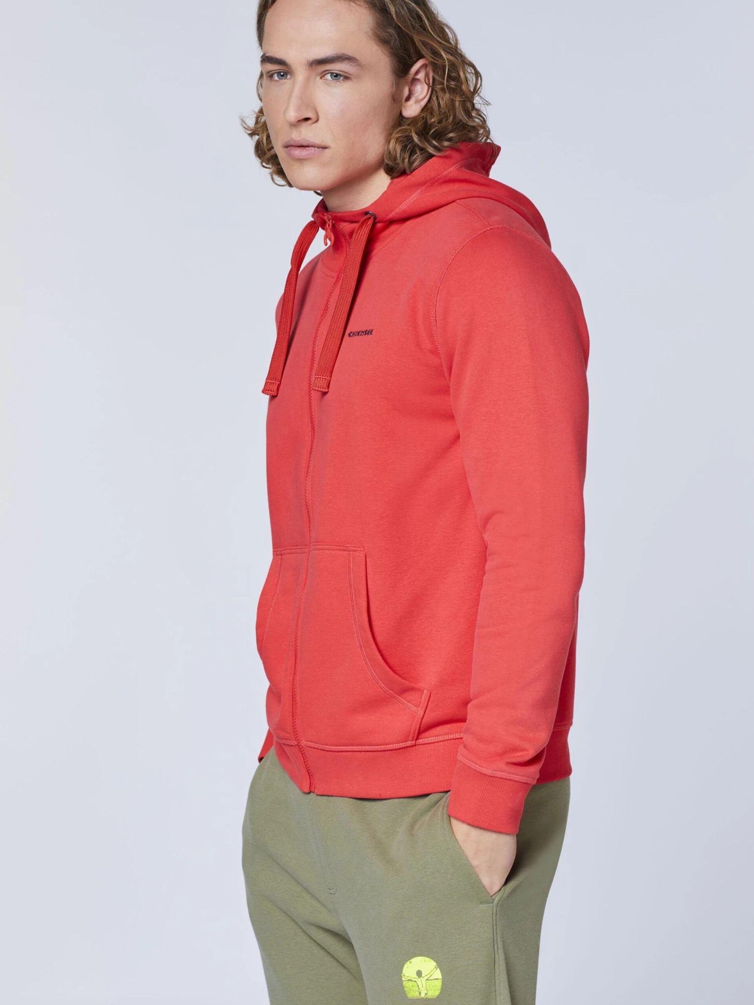 Chiemsee Trainingsjacks Sportsweatvest Heren Rood 6 Chiemsee Trainingsjacks Sportsweatvest Heren Rood - Afbeelding 6