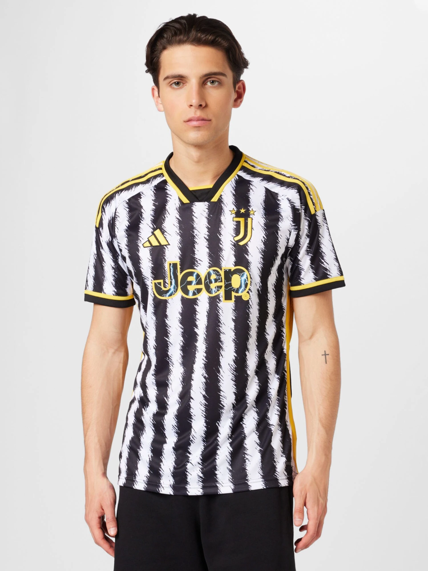 ADIDAS PERFORMANCE Tricots Tricot Juventus Turin 23/24 Heren Zwart 2 ADIDAS PERFORMANCE Tricots Tricot Juventus Turin 23/24 Heren Zwart - Afbeelding 2