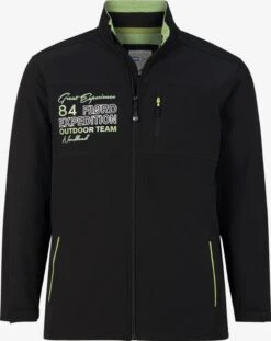 Softshell Jassen Functionele Jas Teemu Heren Zwart